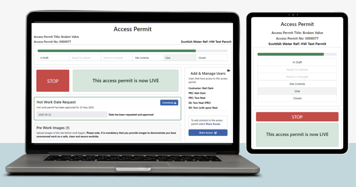 Factor Work Software Digital Permit to Work Software (ePtW) - Integrated Human Factors (IHF)